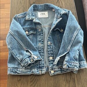 Zara Kids Classic Blue Jean Jacket